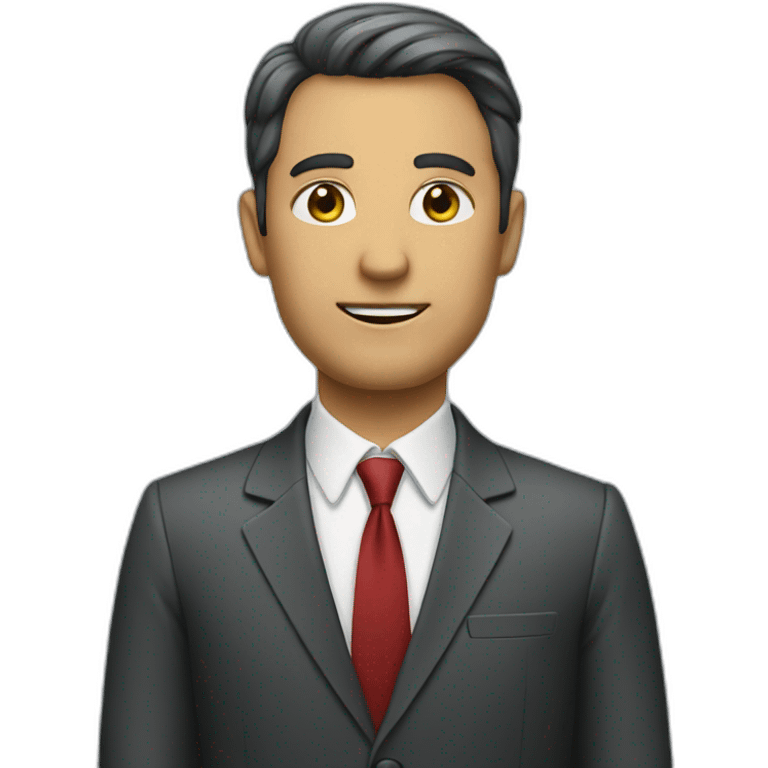 standing businessman emoji