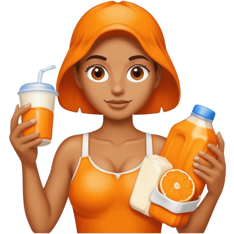 clementine dairy  emoji