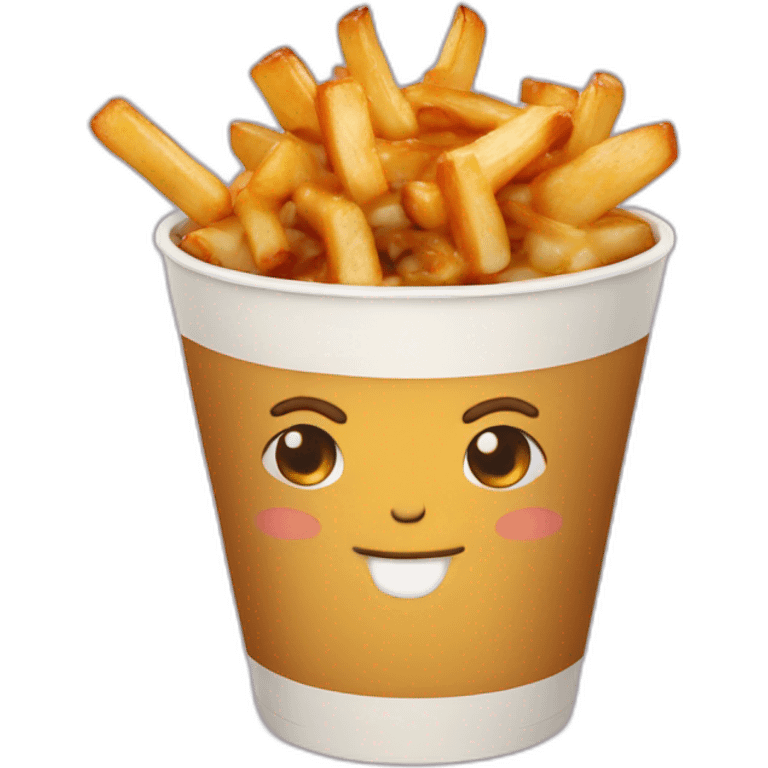 poutine en petite culotte emoji