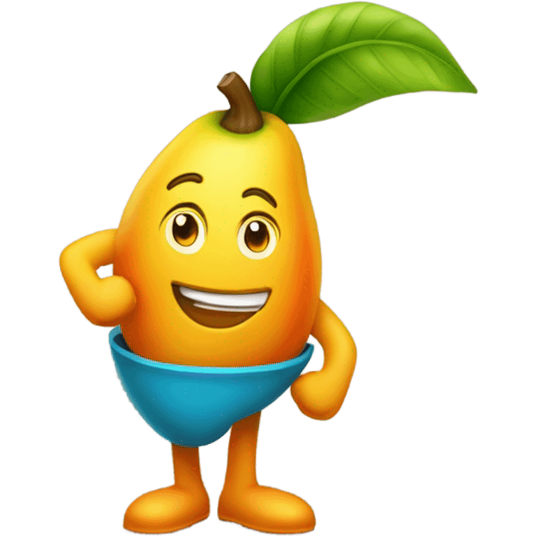 Mango banana man emoji