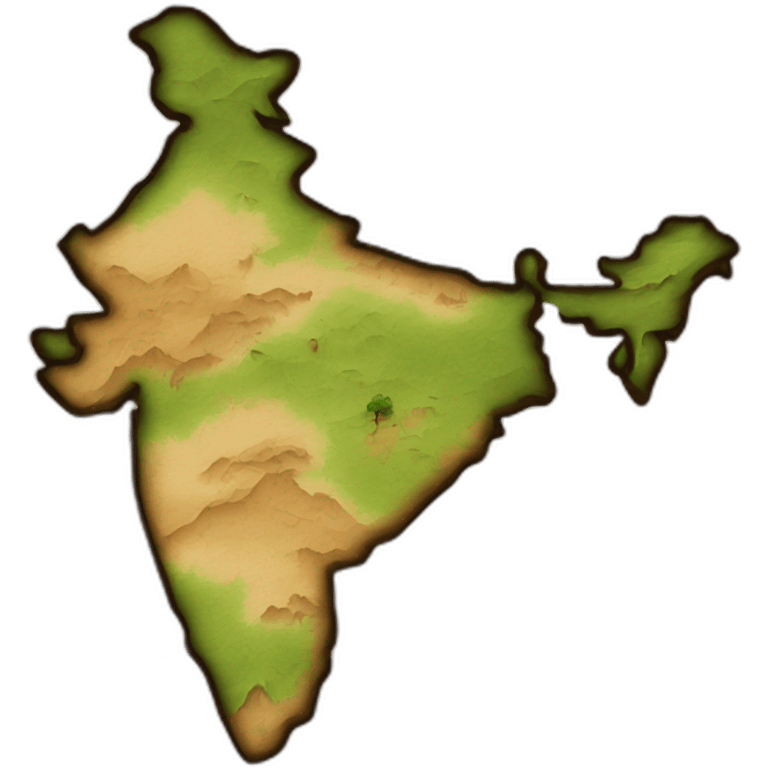 indian map emoji