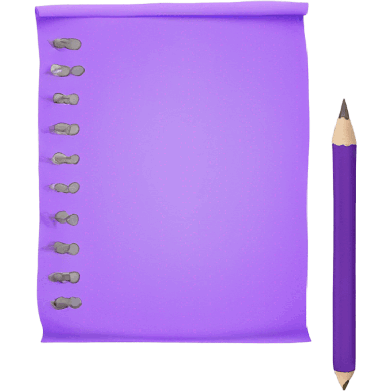 Blank Purple List emoji