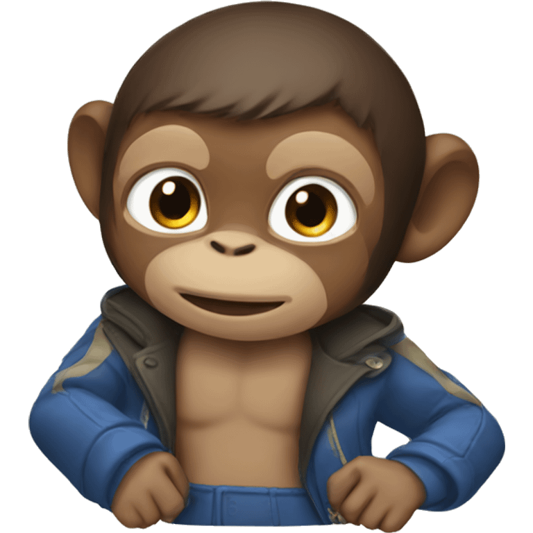 monkey boy emoji