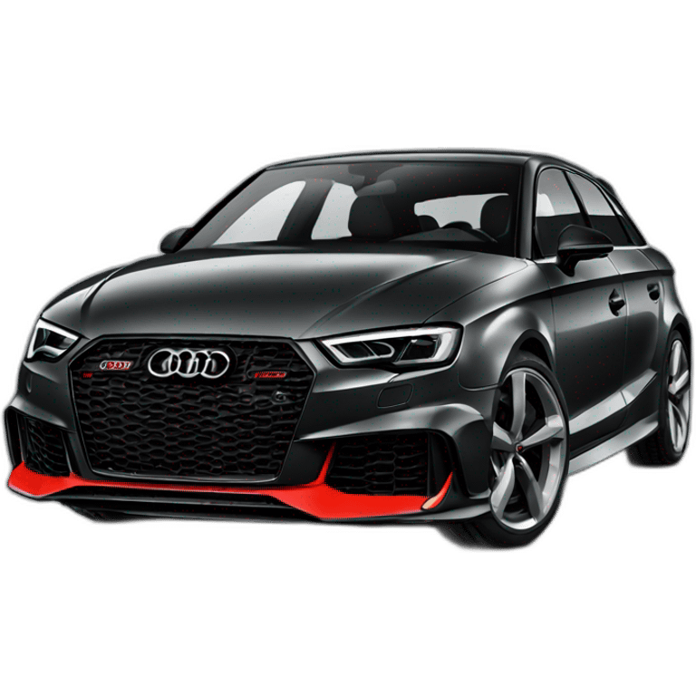 audi rs3 emoji