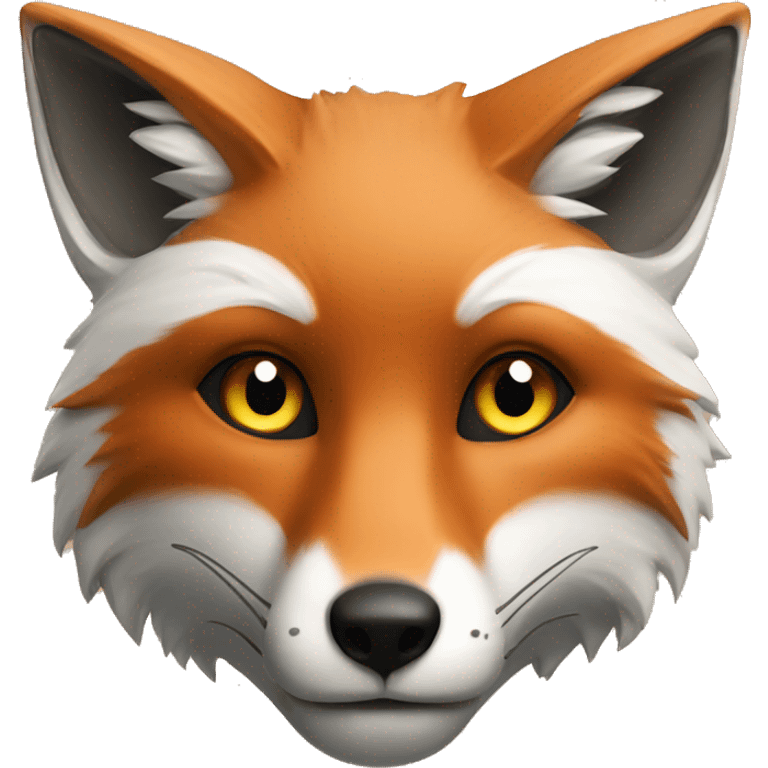 Fox yin yang emoji