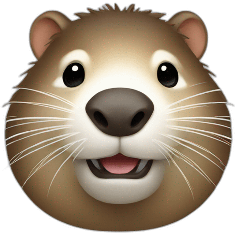 Nutria head emoji