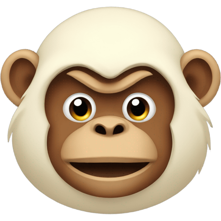 fat monkey emoji