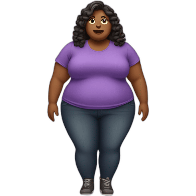 fat feminist emoji