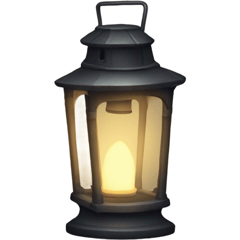 A glowing, old-fashioned lantern  emoji