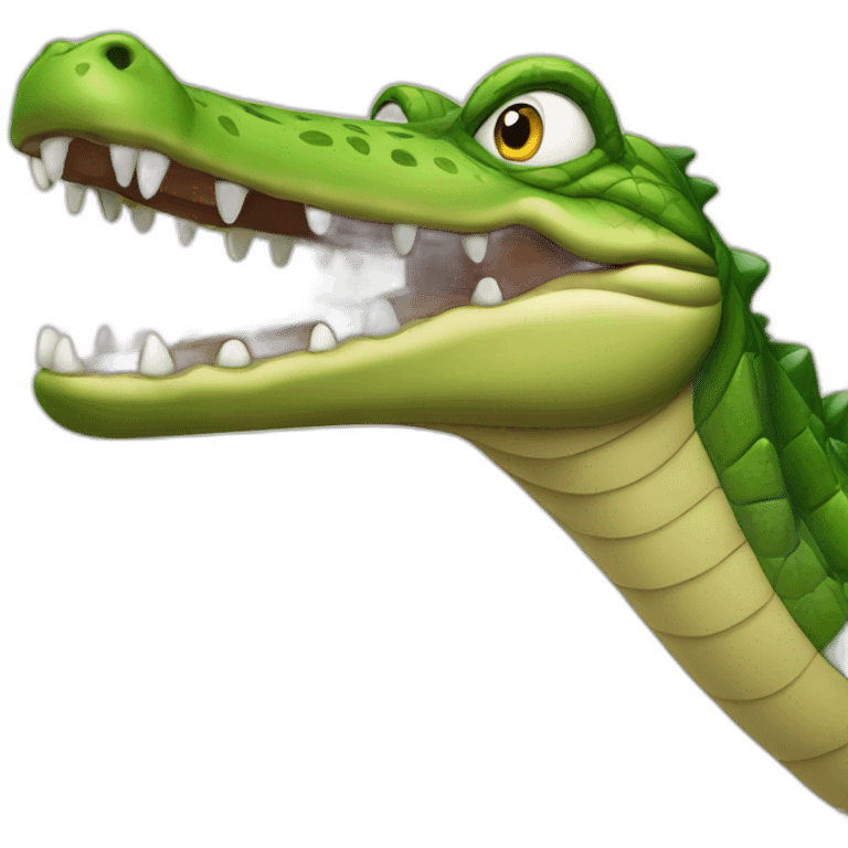 crocodile thinking emoji | AI Emoji Generator
