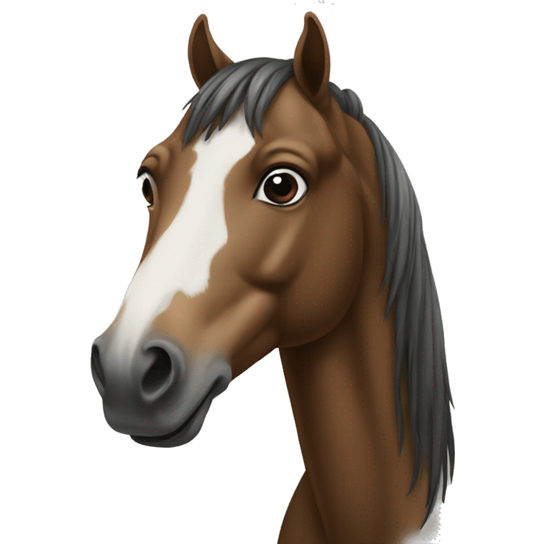 horse on a bile emoji