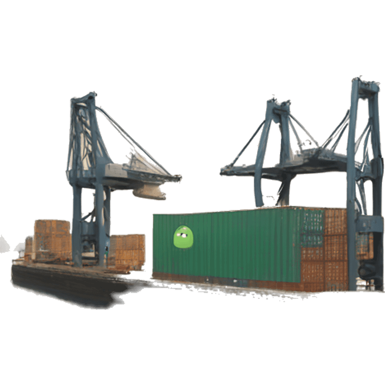 shipping dock emoji