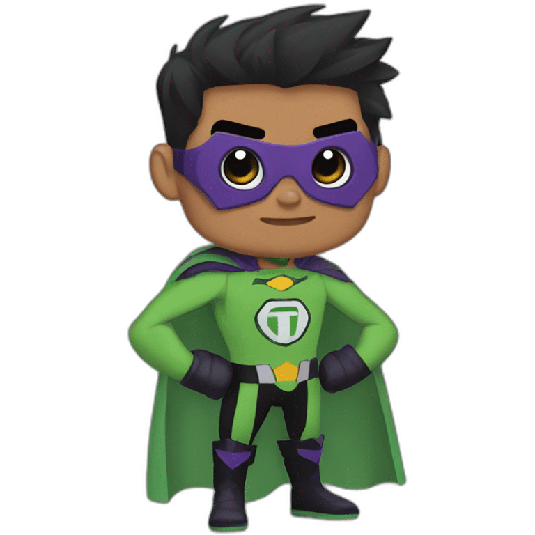 Teen Titans go Robin emoji