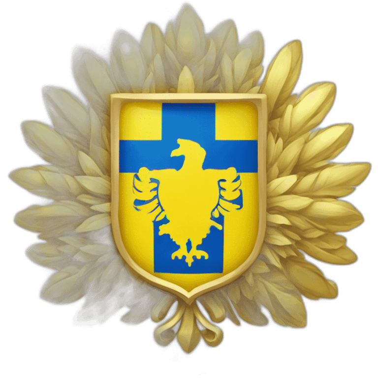 Ukraine National emblem воля emoji