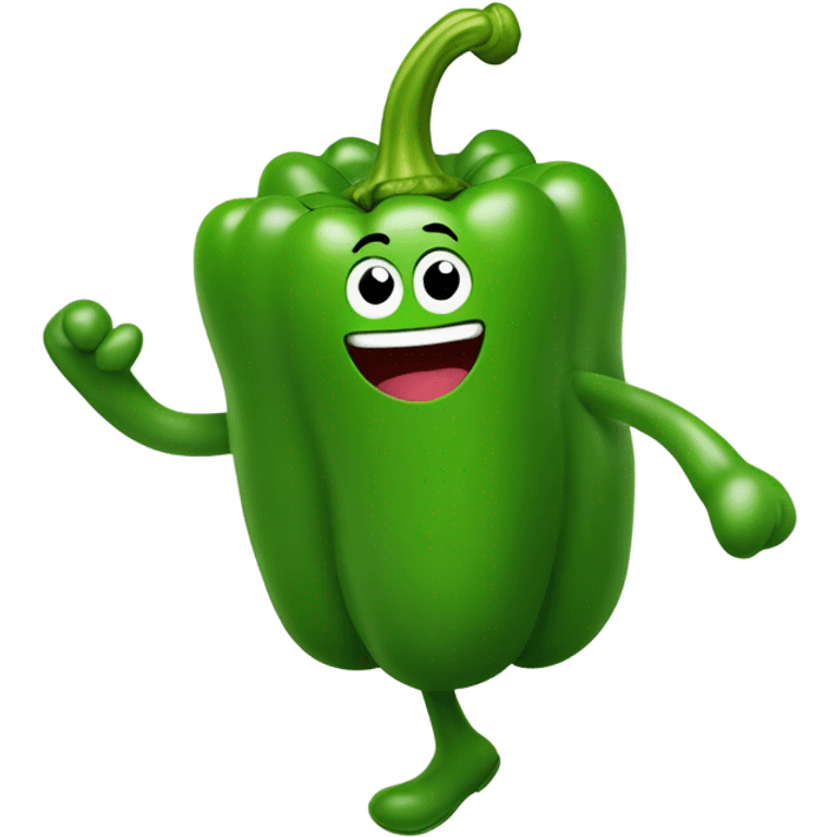 Dancing stuffed green peppers  emoji