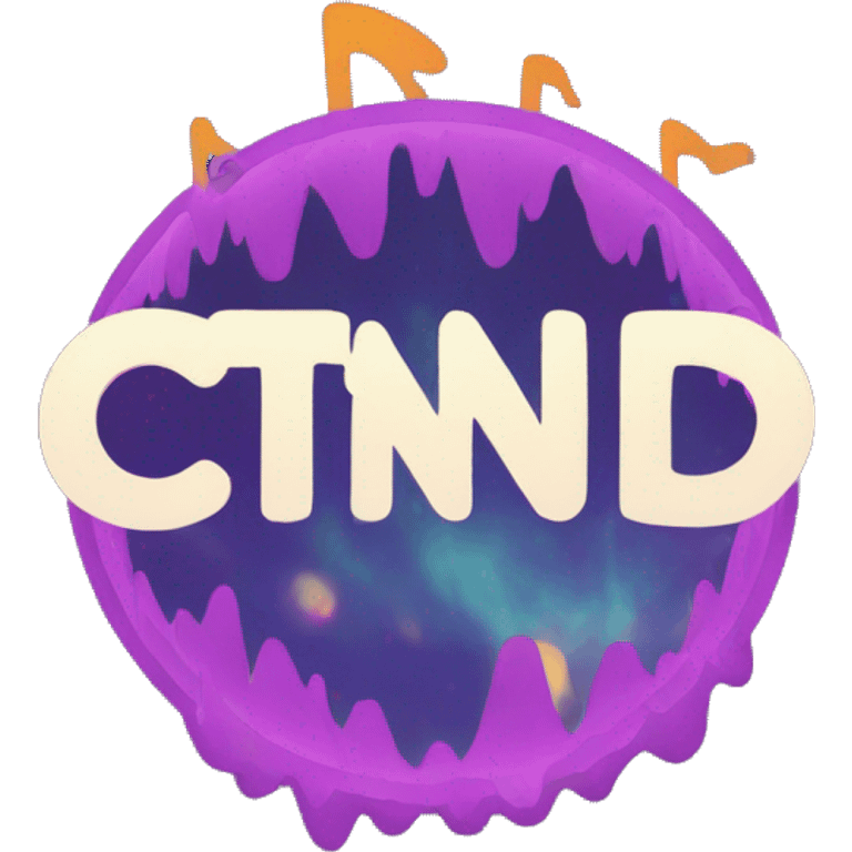 music festival logo with the letters "CTND" emoji