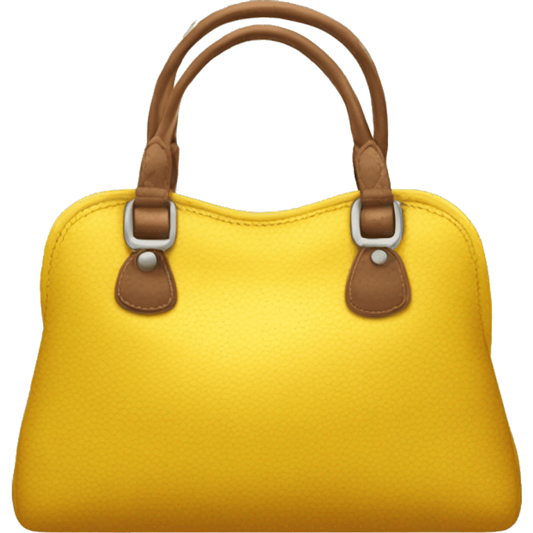 Yellow Kelly bag emoji