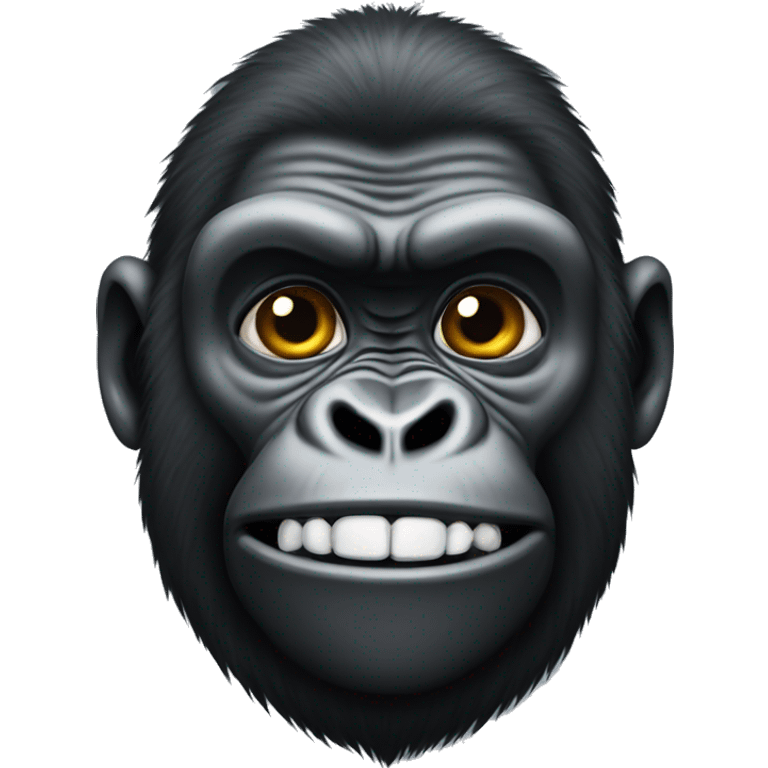 Gorilla eat microsoft emoji