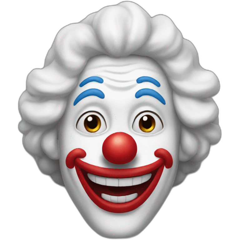 Bozo the clown emoji