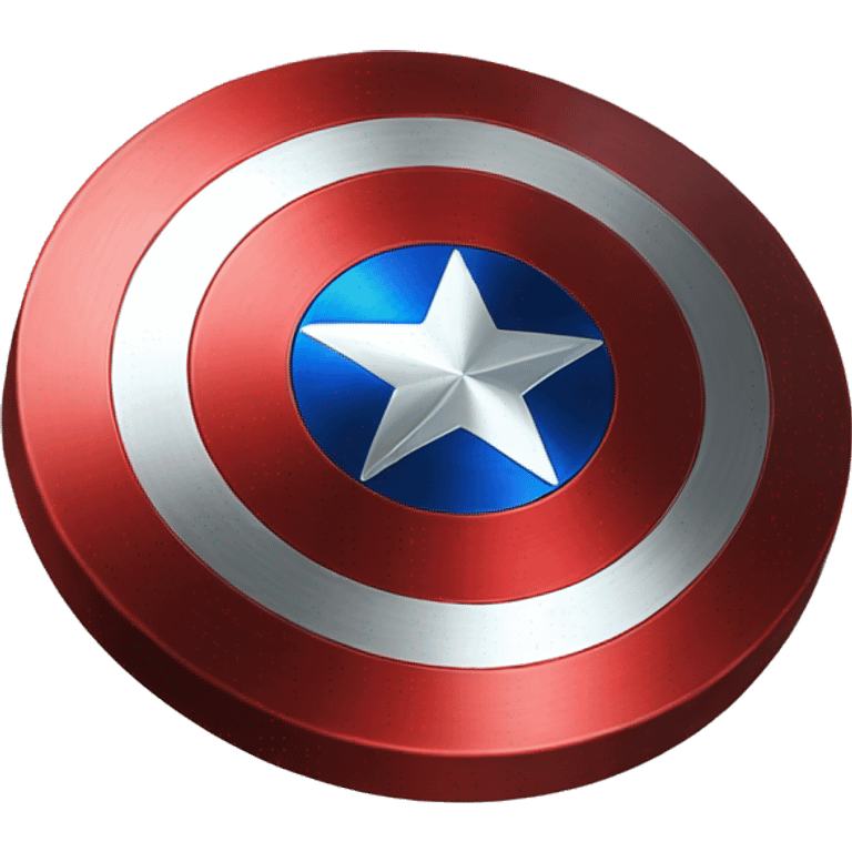 Captain America shield  emoji