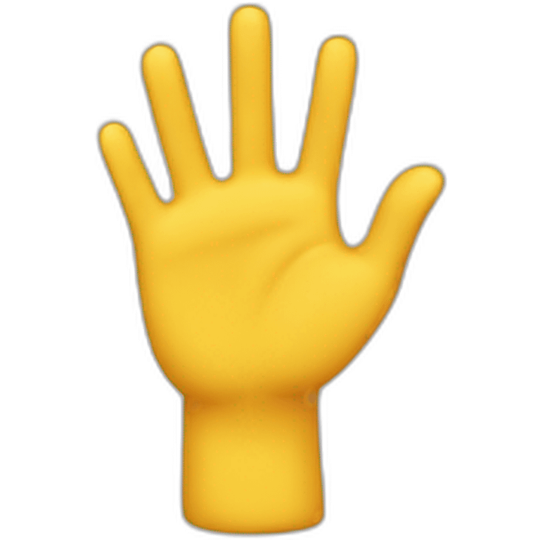 Emoji ému fesant cœur avec les mains emoji