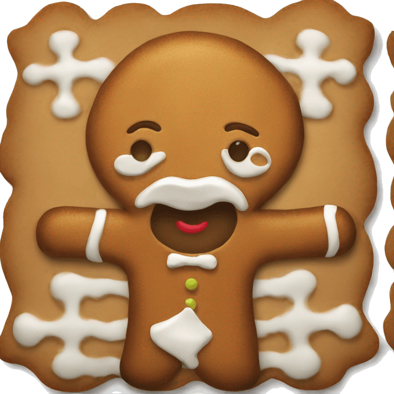 gingerbread emoji