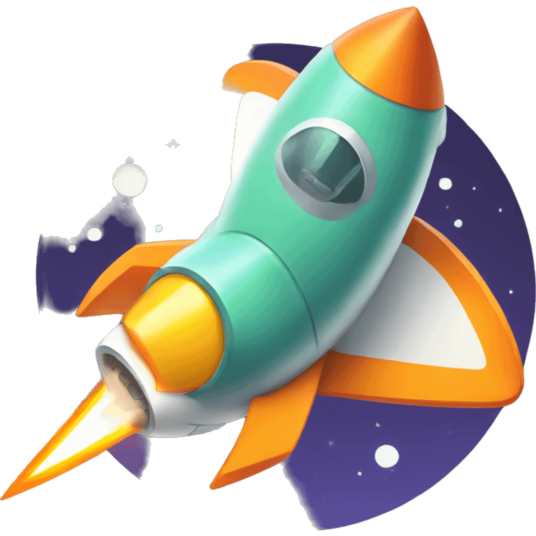 shopify with rocket emoji