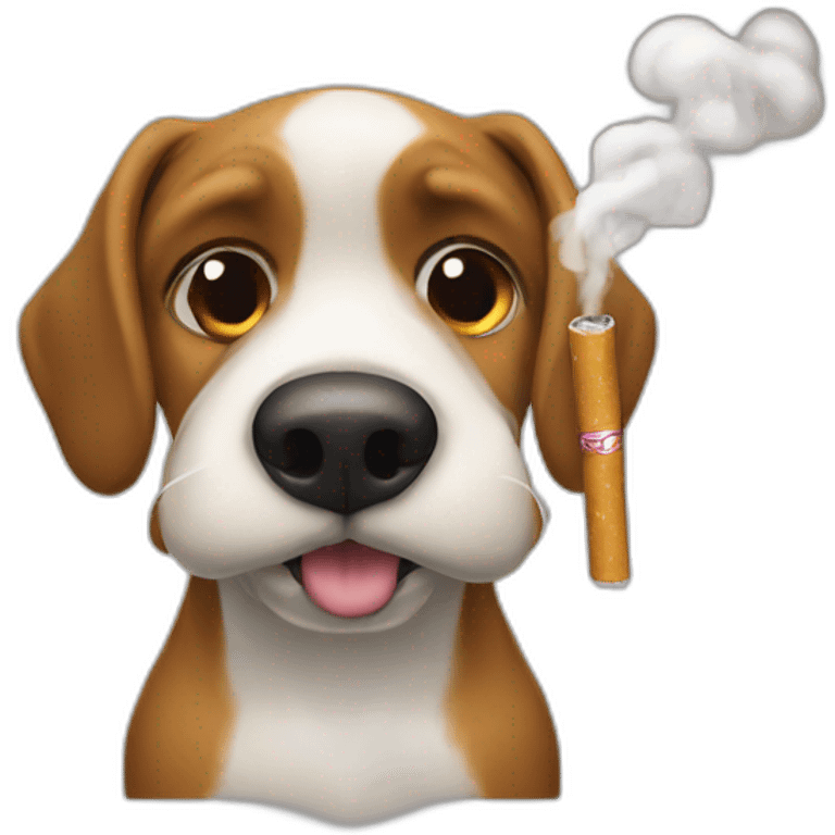 snopp dog smoking while trading emoji