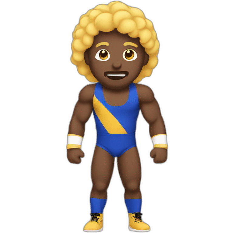 Wrestling emoji