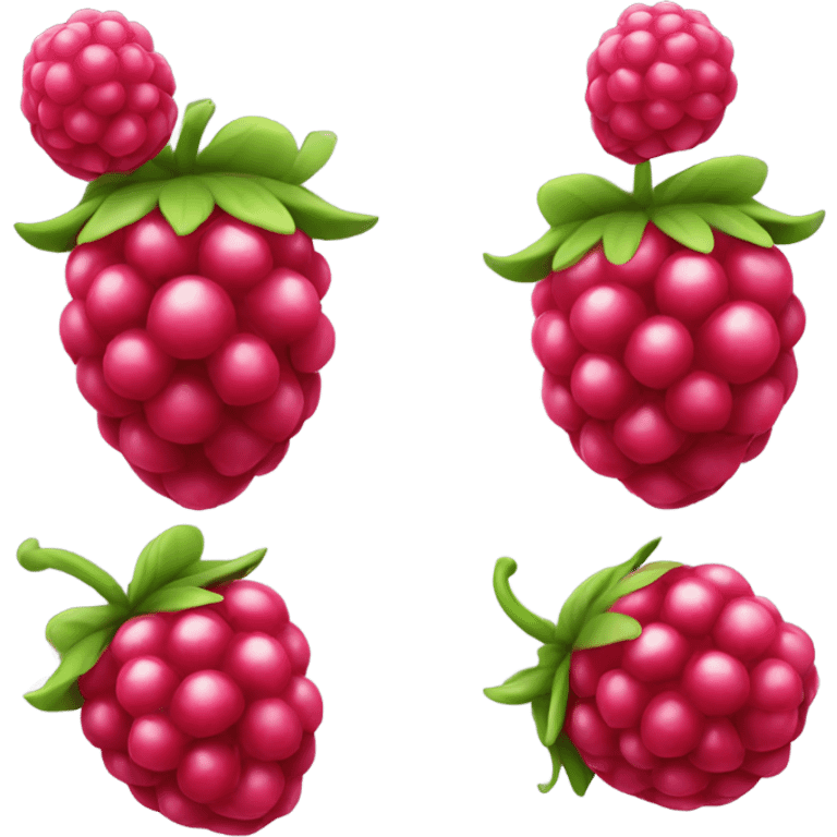 Raspberry emoji