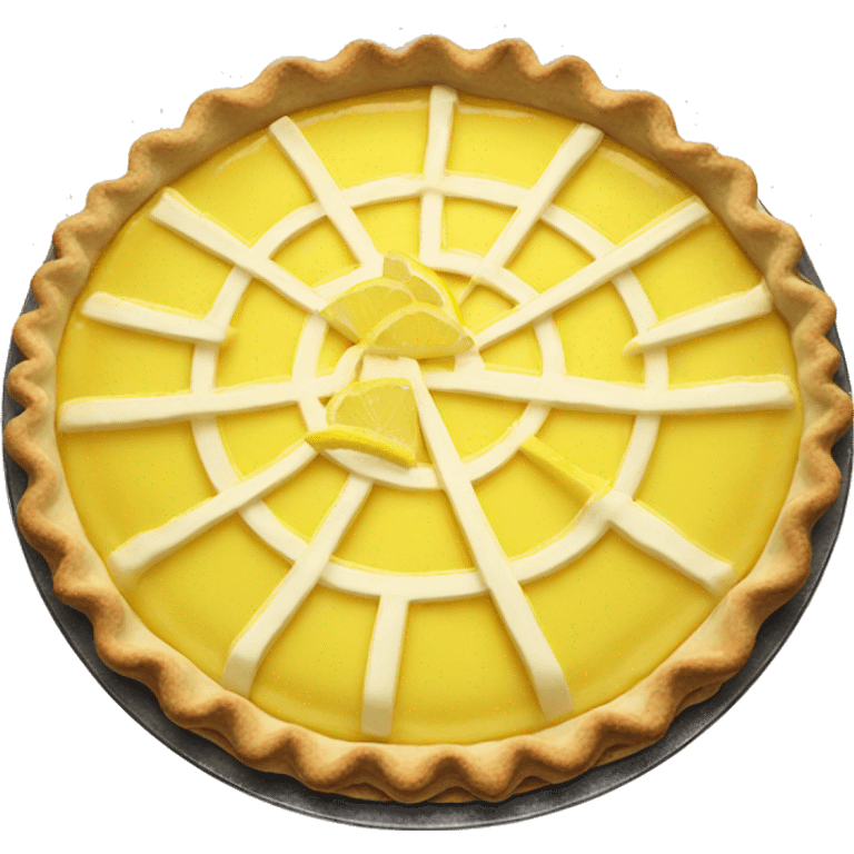 Lemon pie emoji