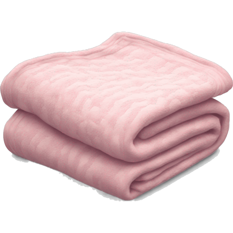 Cozy blanket pink emoji