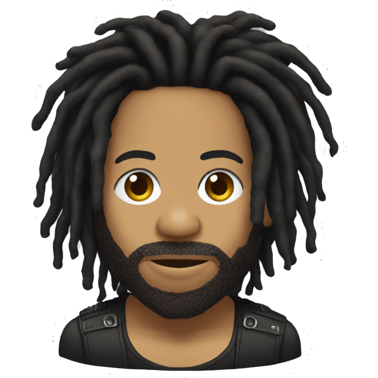 Lenny kravitz dreadlocks emoji