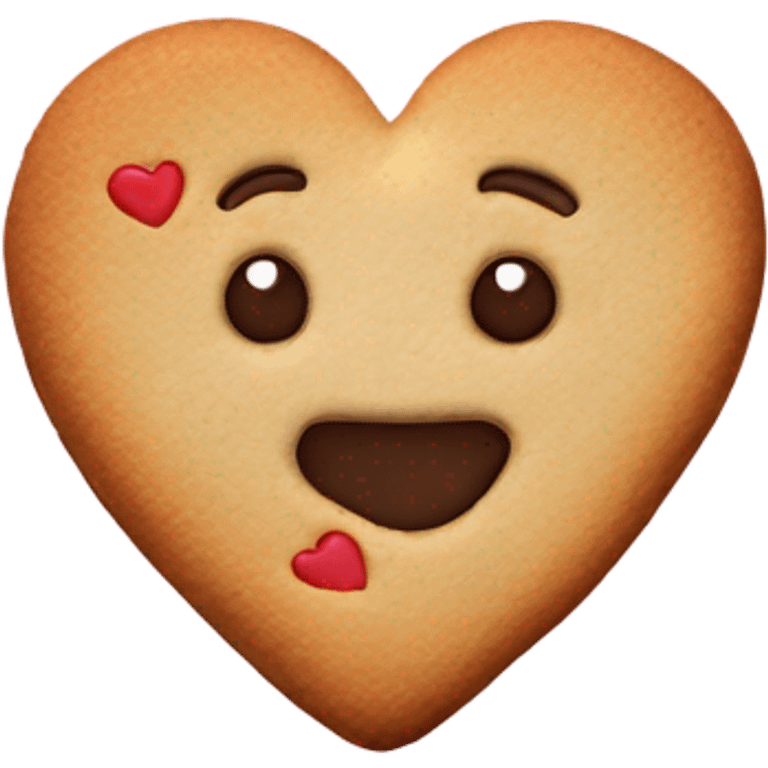 heart cookie emoji