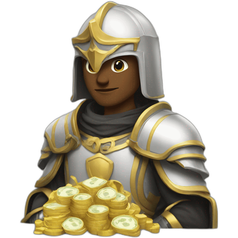 paladin with money emoji