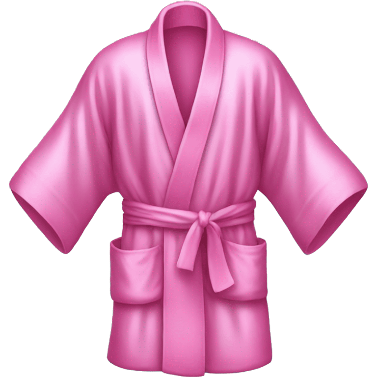 Pink silk robe emoji