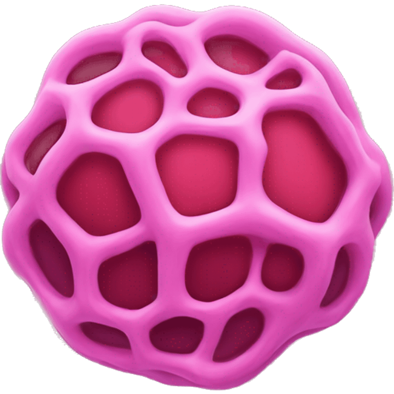 Pink cell biology emoji