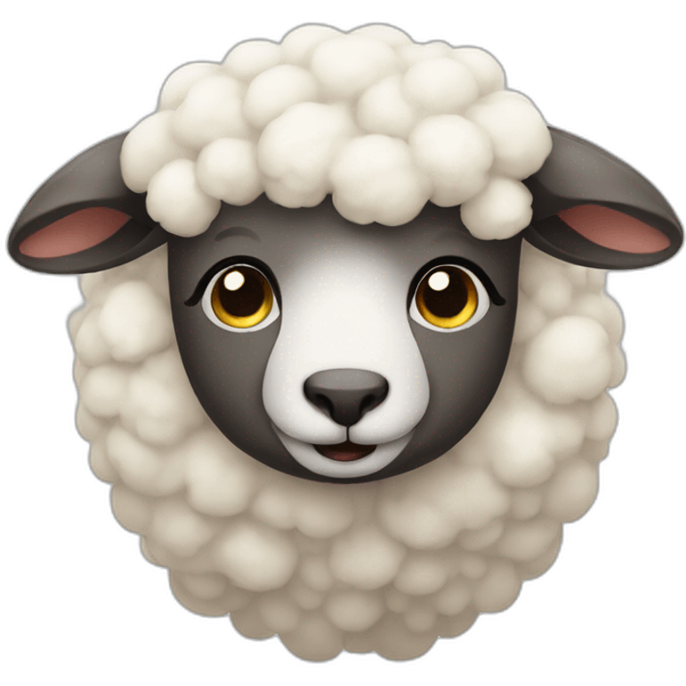 cute sheep emoji