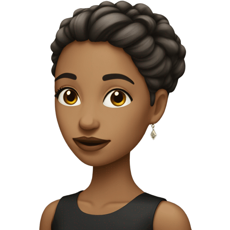 a very beauty girl emoji