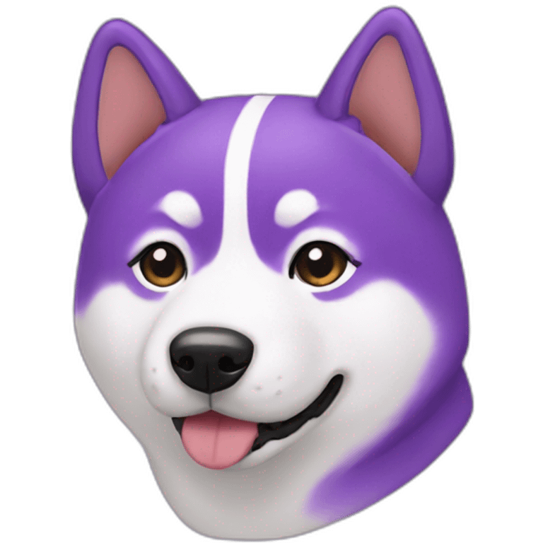 Purple Shiba Inu emoji