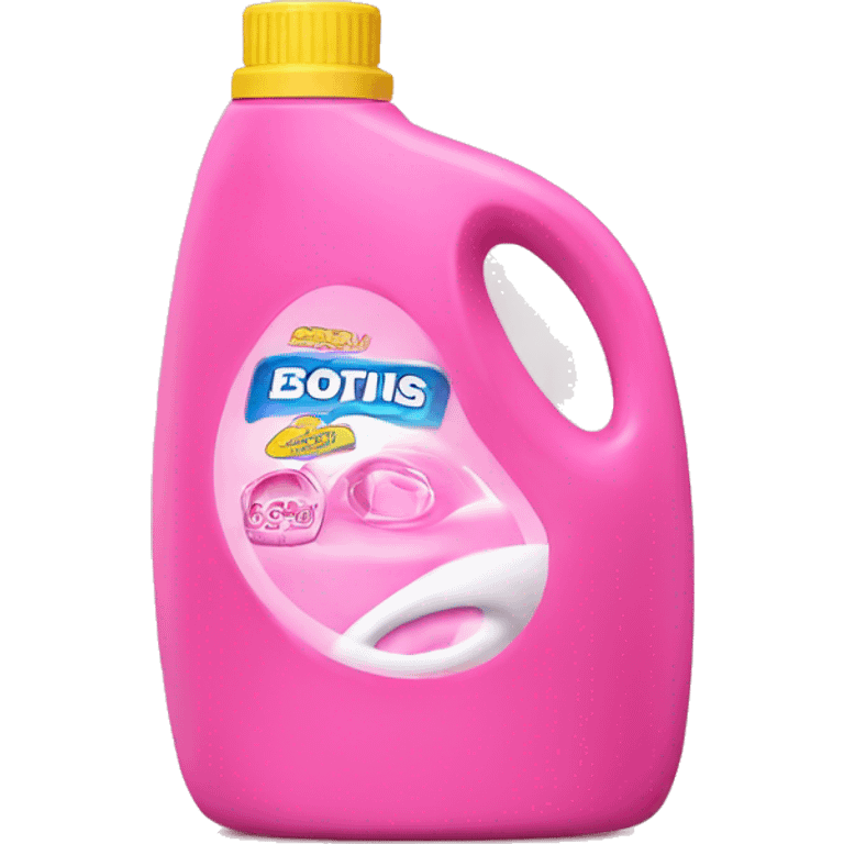 Pink laundry detergent emoji