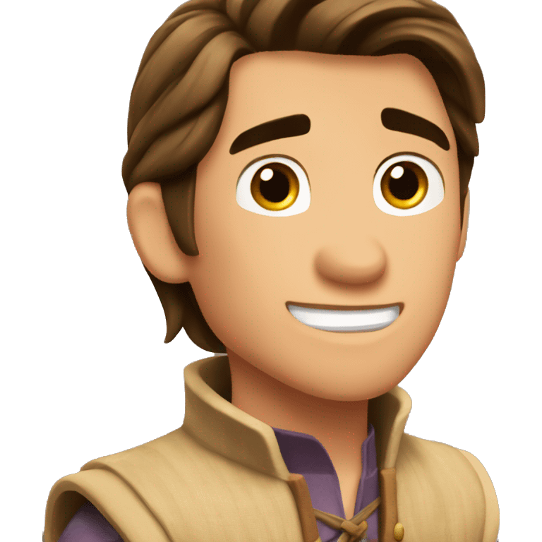 Flynn Rider from tangled emoji