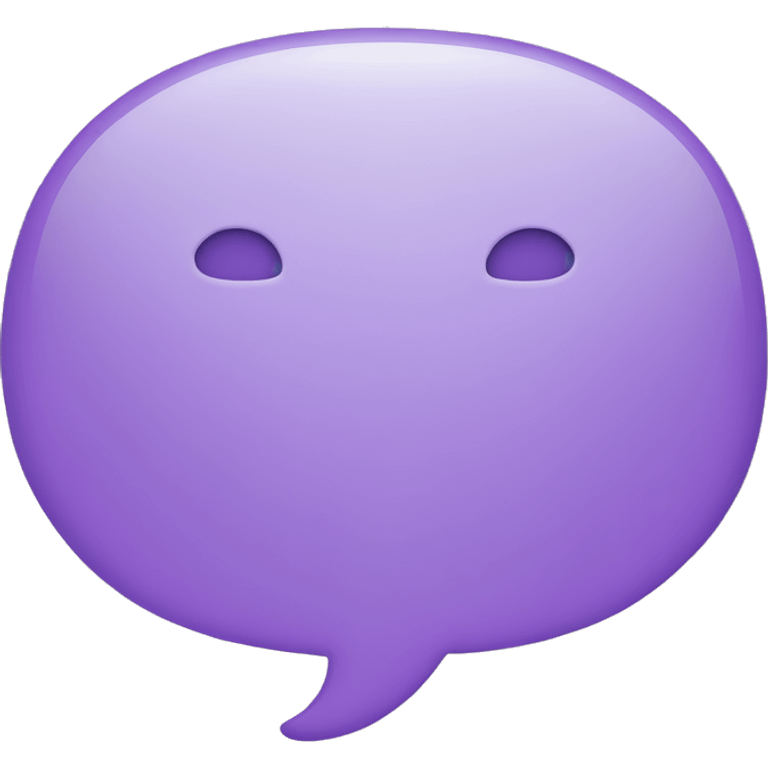 message bubble emoji