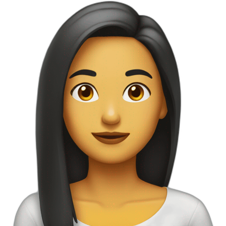 Chica linda  emoji