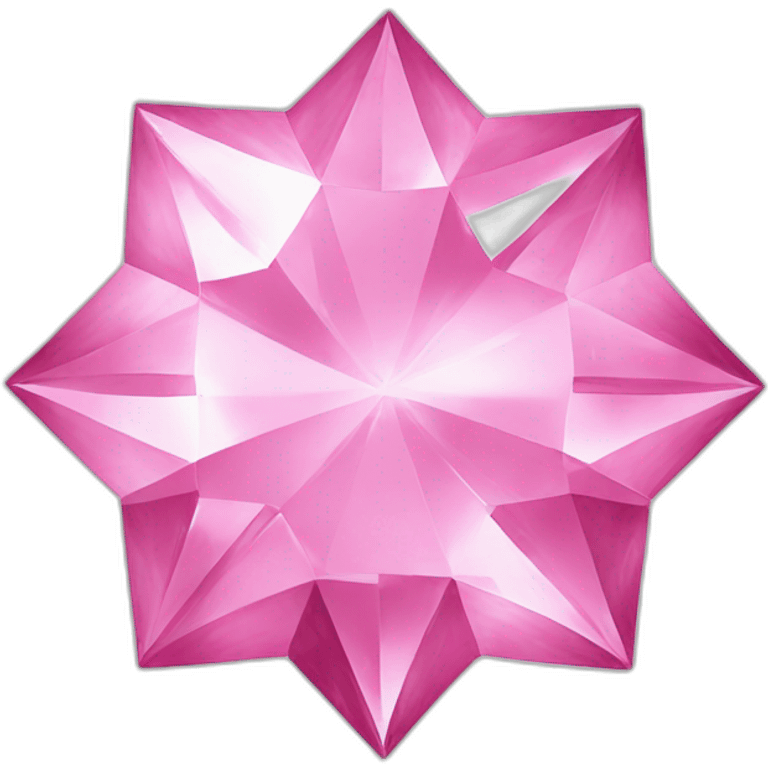 pink diamond star emoji