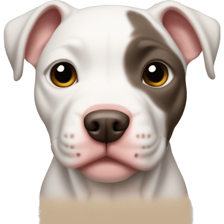 Pit bull puppy  emoji