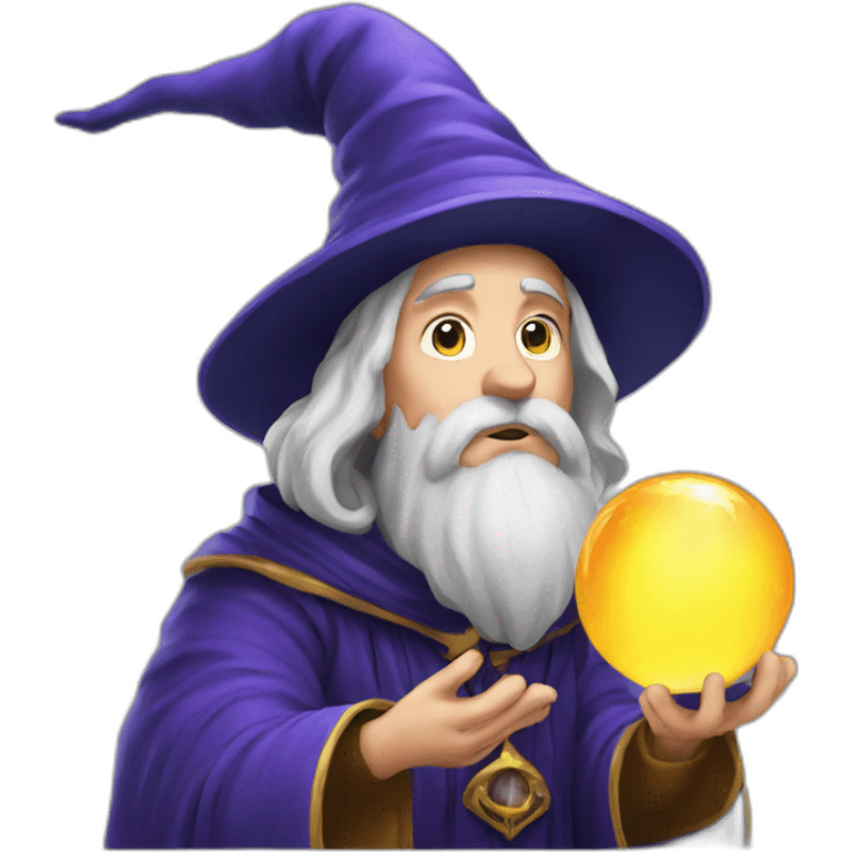 wizard pondering his orb emoji