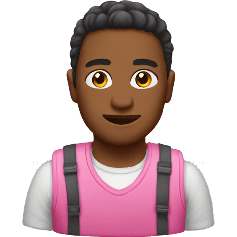 pembe para destesi  emoji