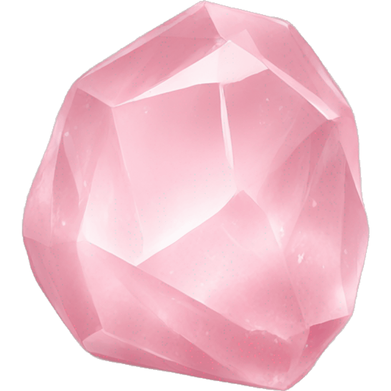 a rose quartz  emoji