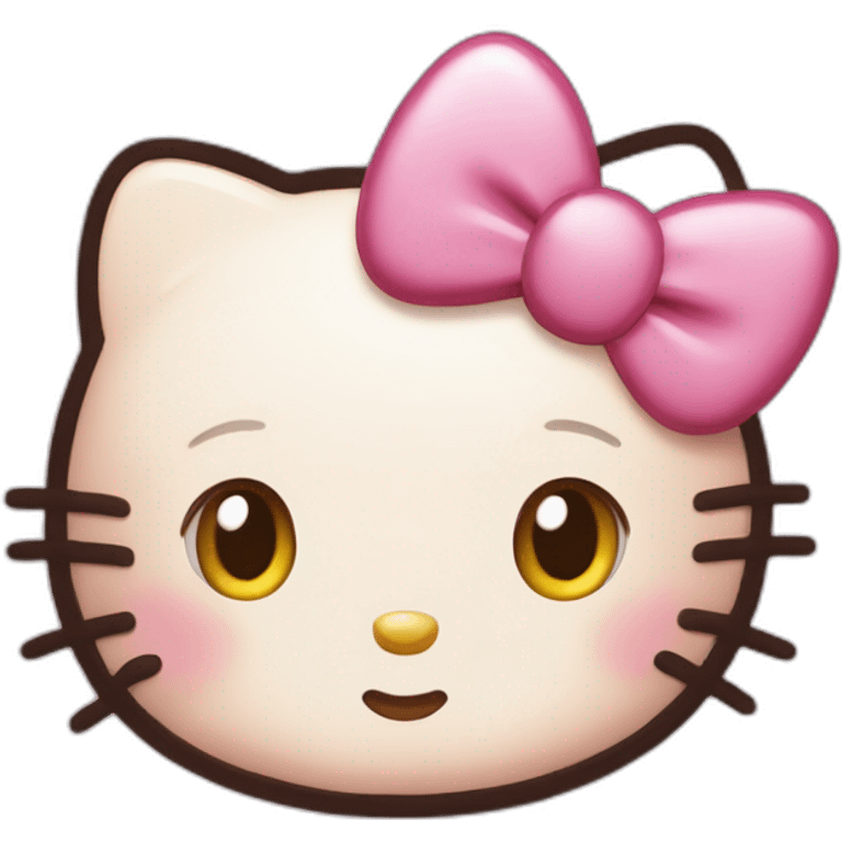 Hello Kitty ￼ emoji